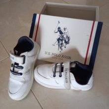 U.S. POLO ASSN. Enfant – chaussure pour garçon – Blanc – photo 1