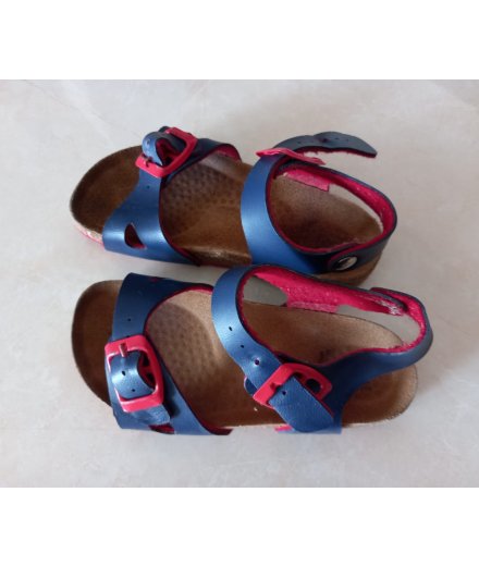 photo article Sandales Bleu mar...