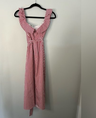 photo article Robe rayée Mango