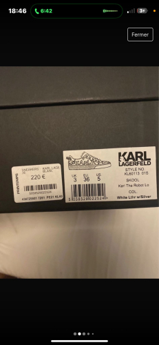 Baskets Karl Lagerfeld – photo 2